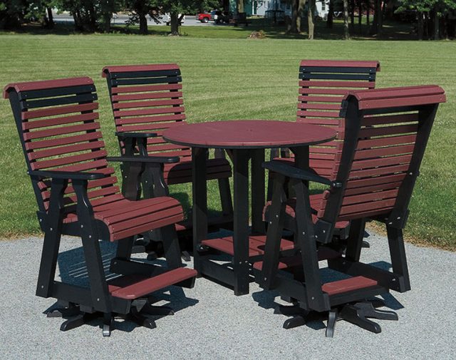outdoor poly dining sets