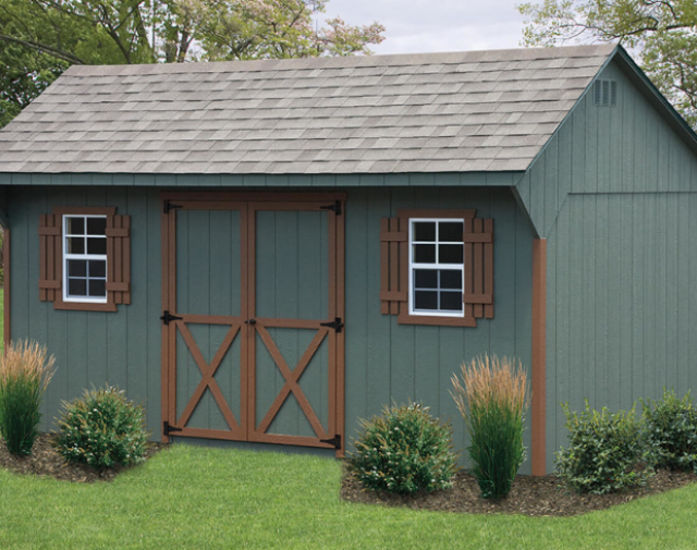 wooden quaker barn shed