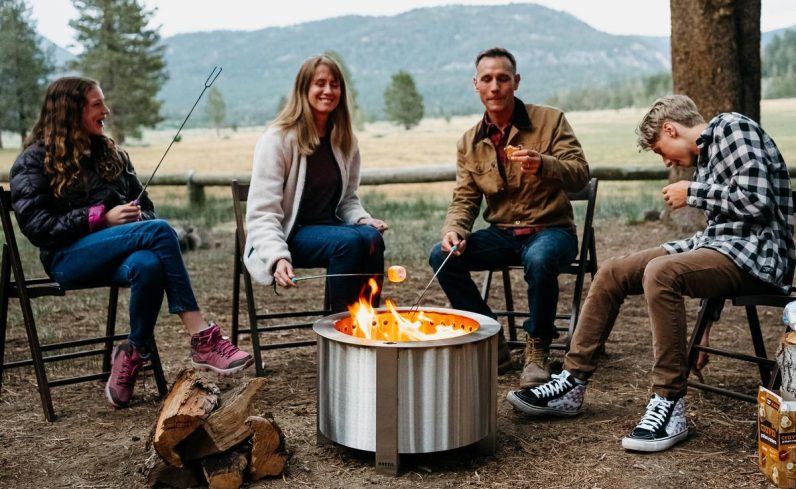 cooking with breeo fire pit